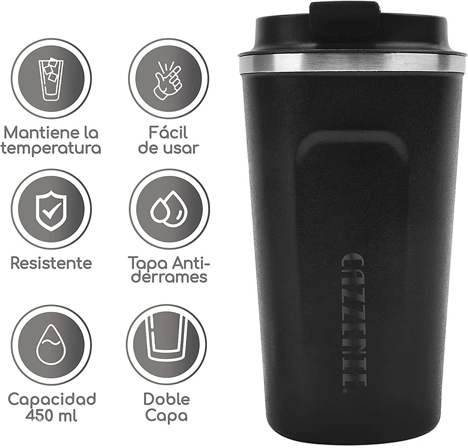 Vaso Termico AZ de 450ml Para Cafe