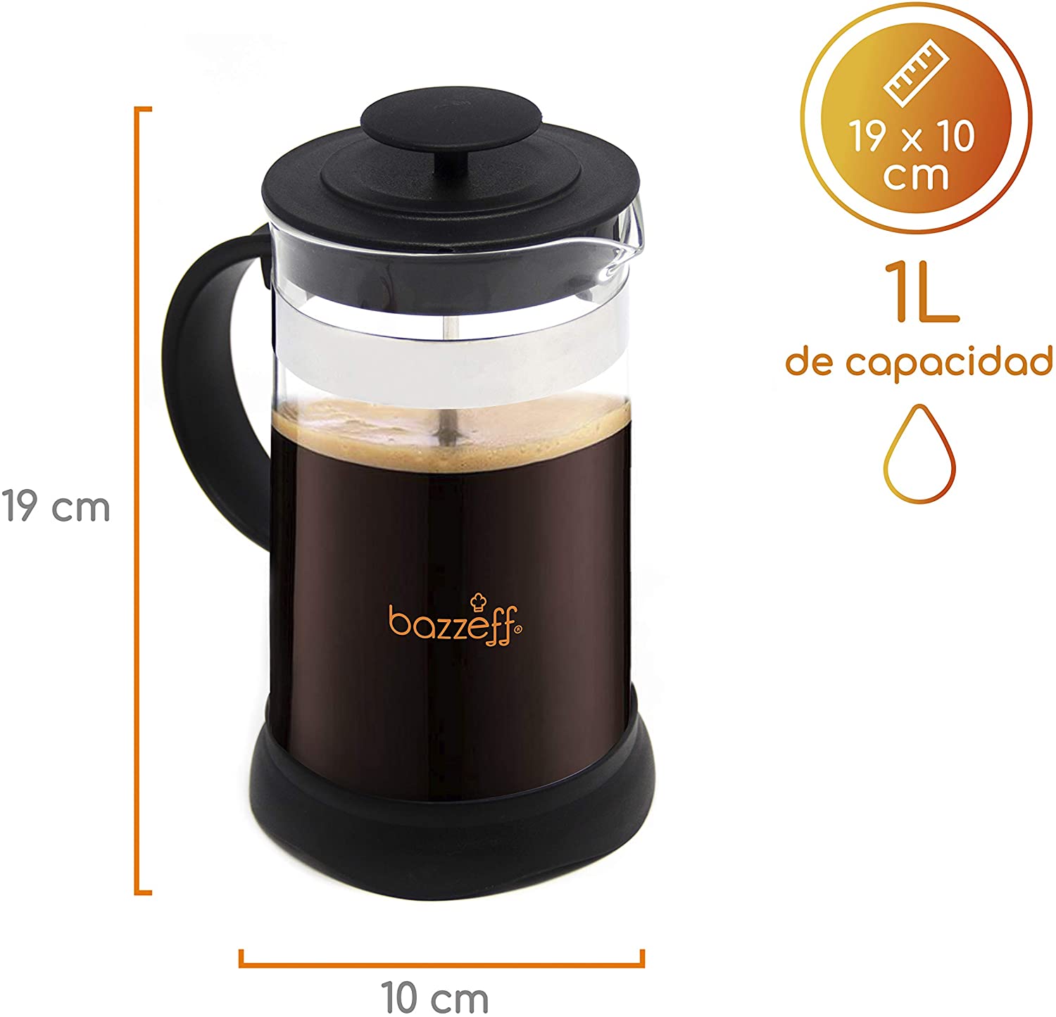 CDO Promocionales - Cafetera Prensa Francesa BAMBCOFFEE